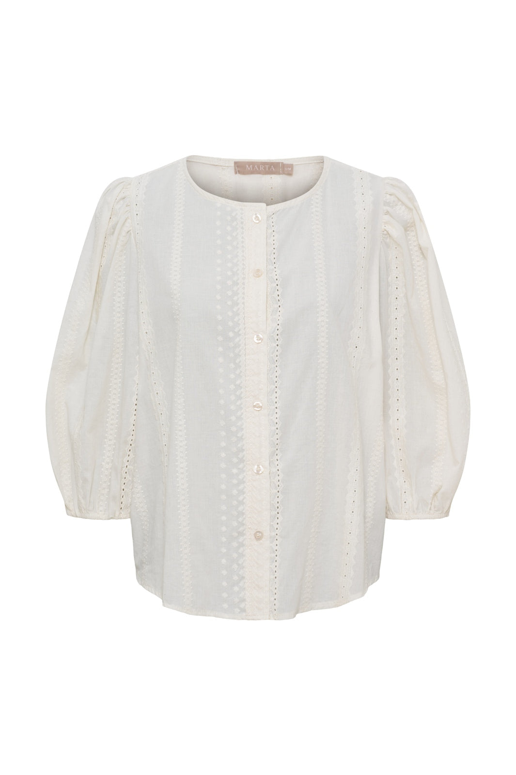 Marta Du Chateau - Mdcvalessia Blouse 58136M - Creme