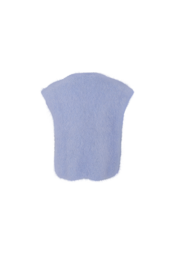 Black Colour - Bcbjoerk Pullover Vest 1252 - Lt. Blue