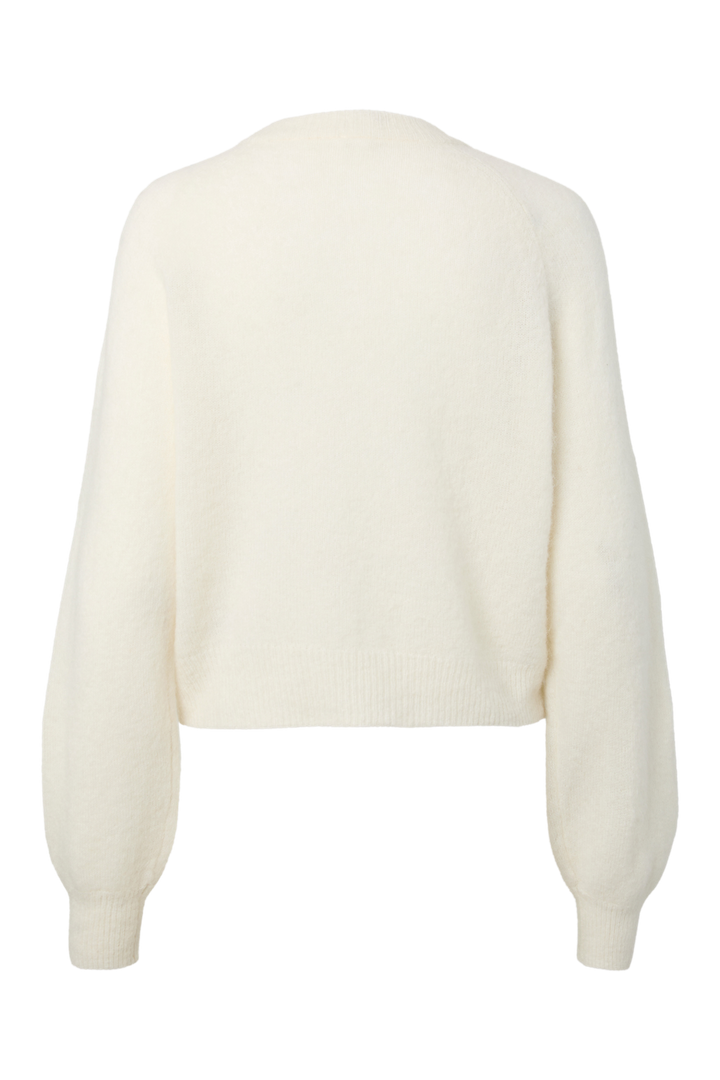 YAS - Yasjohi Ls Wool Blend Cardigan - 4972528 Pristine