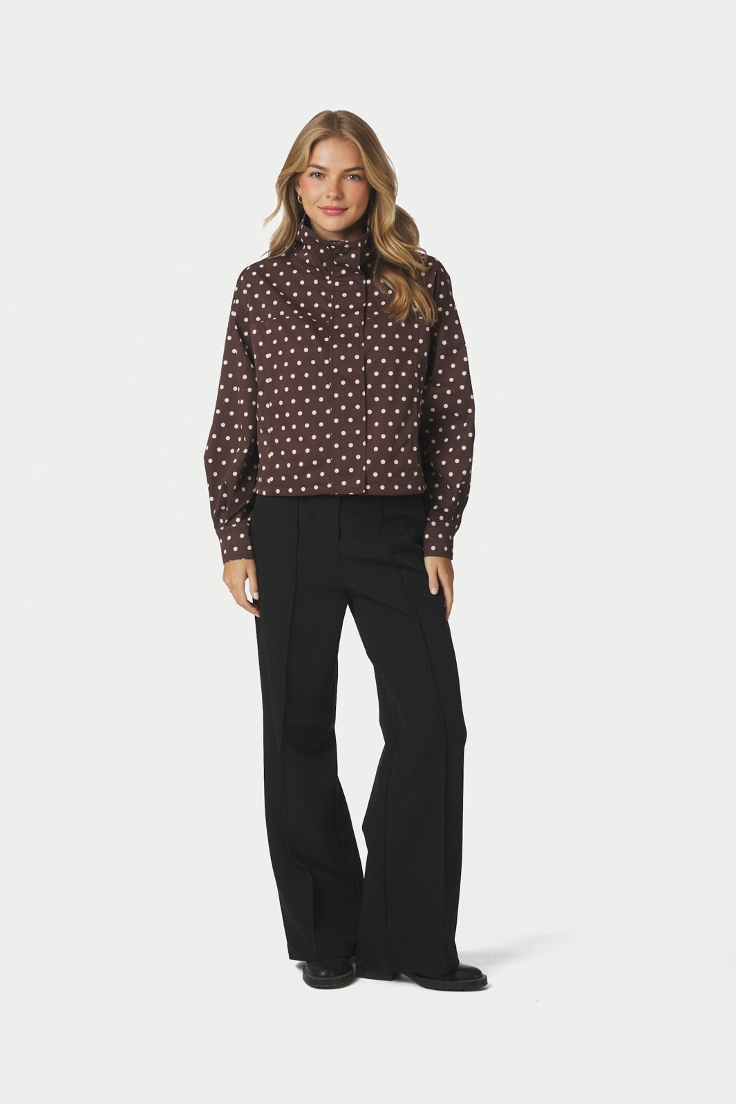 Neo Noir - Callisa Dot Jacket 167353 - 210 - Brown