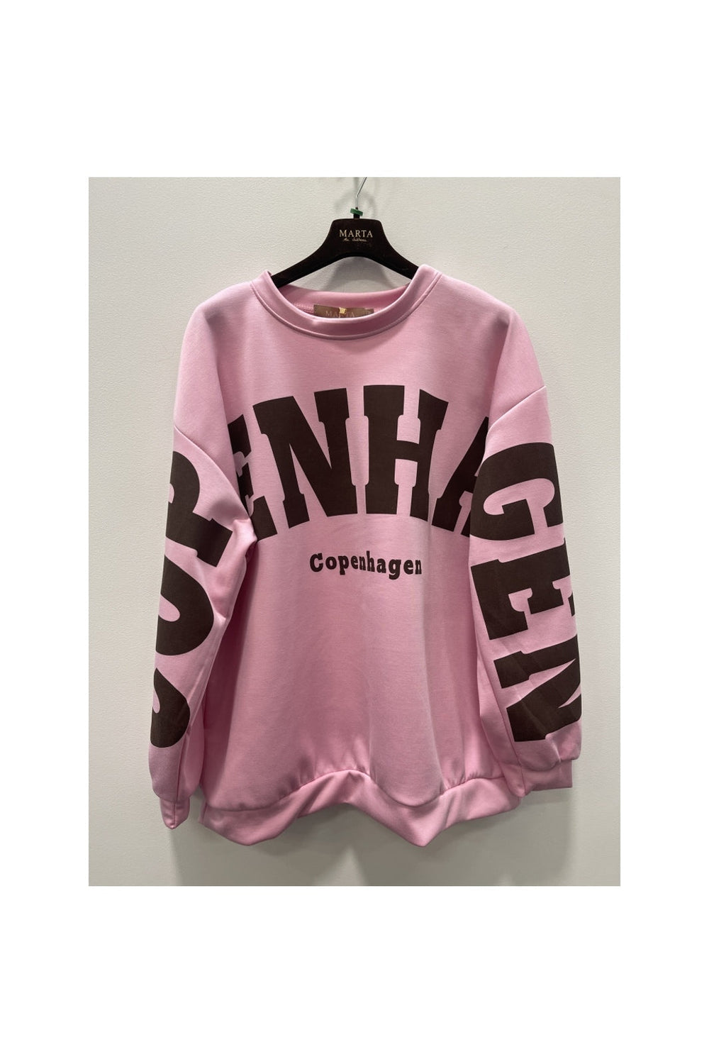 Marta Du Chateau - Mdchibiscus Sweatshirt 22659 - Pink