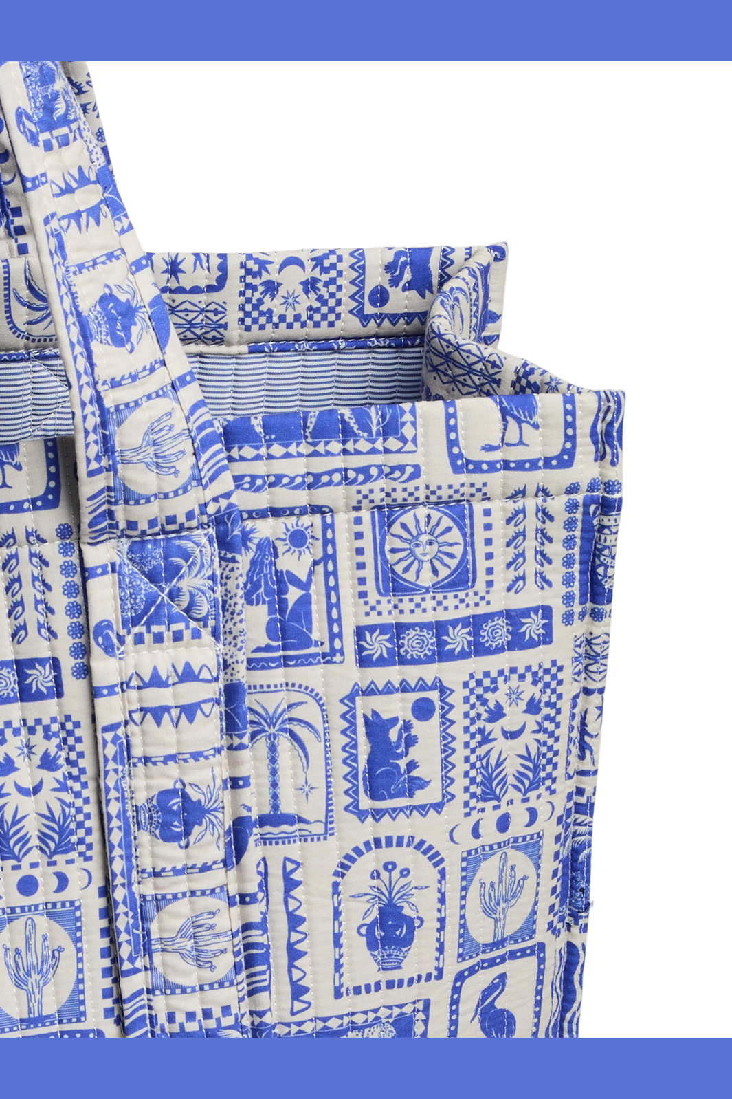 Pieces - Pcbianca Shopper Fc - 4954853 Birch Indigo