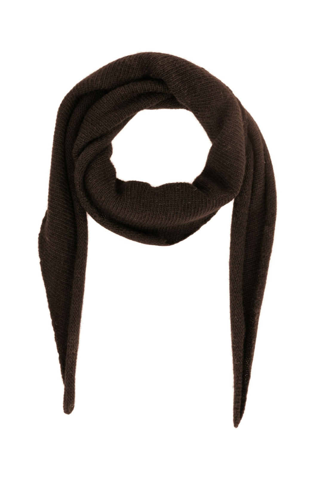Neo Noir - Misty Knit Scarf 160628 - 584 - Chocolate Brown