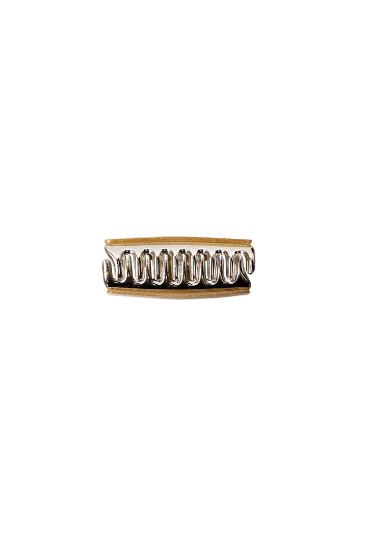 Black Colour - Bcglint Hair Claw 6004 - Golden