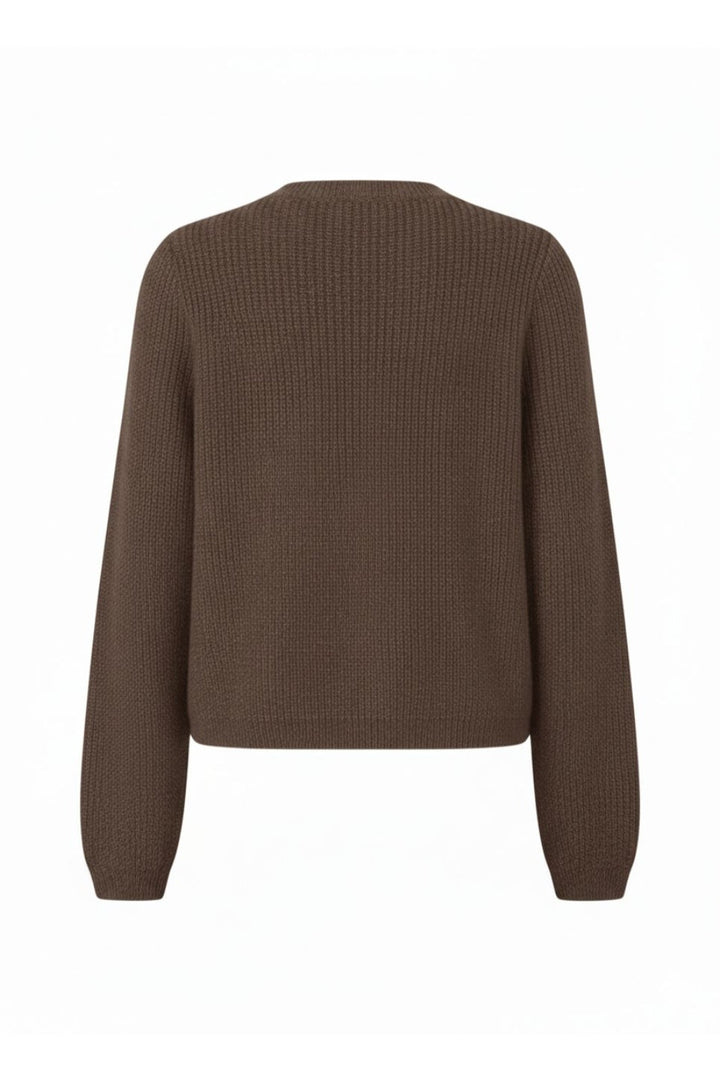 Modström - Crismd Cardigan 59378 - 5584 - Chocolate Chip