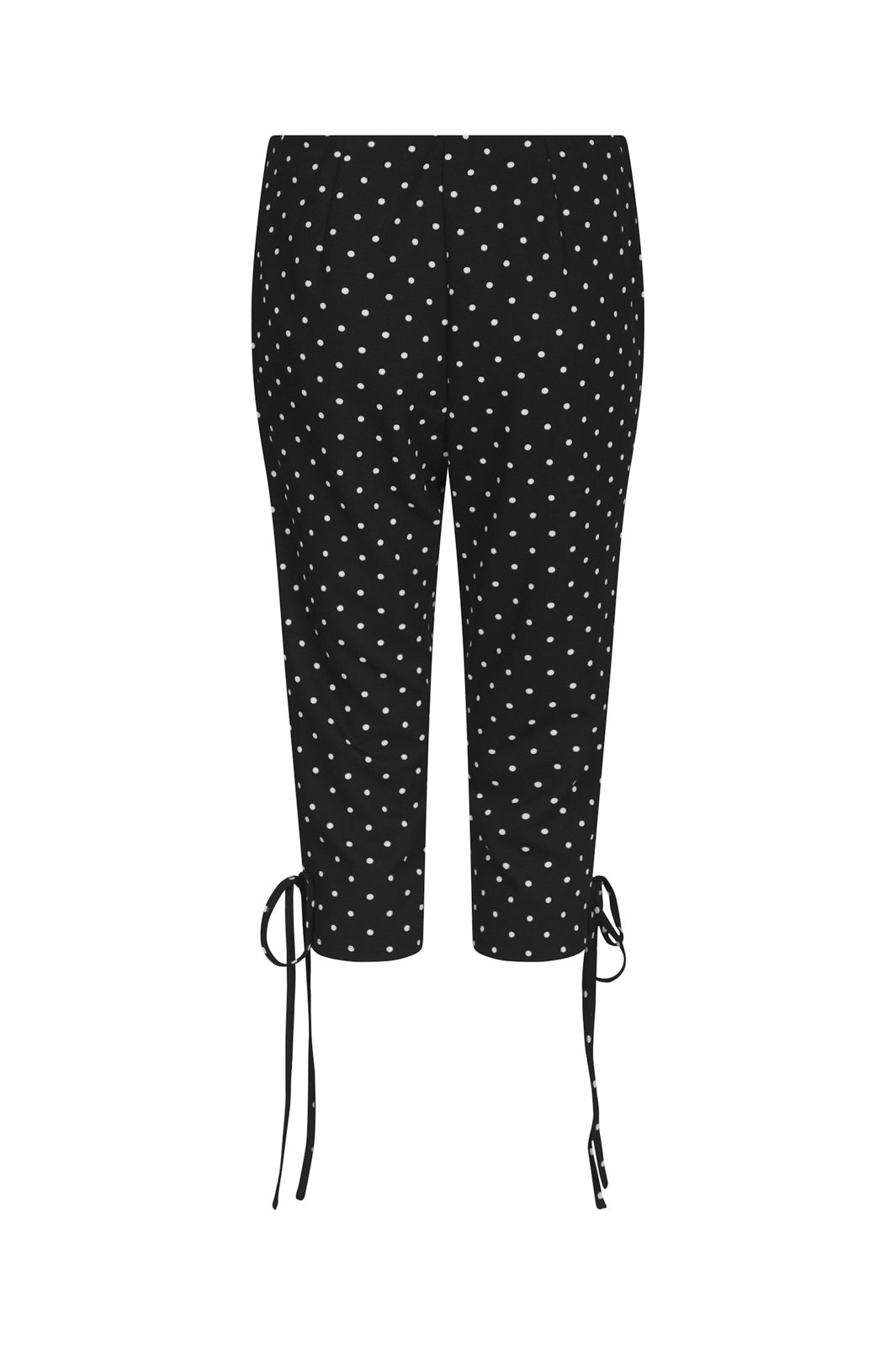 Neo Noir - Juan Dot Capri Pants 171224 - 100 - Black