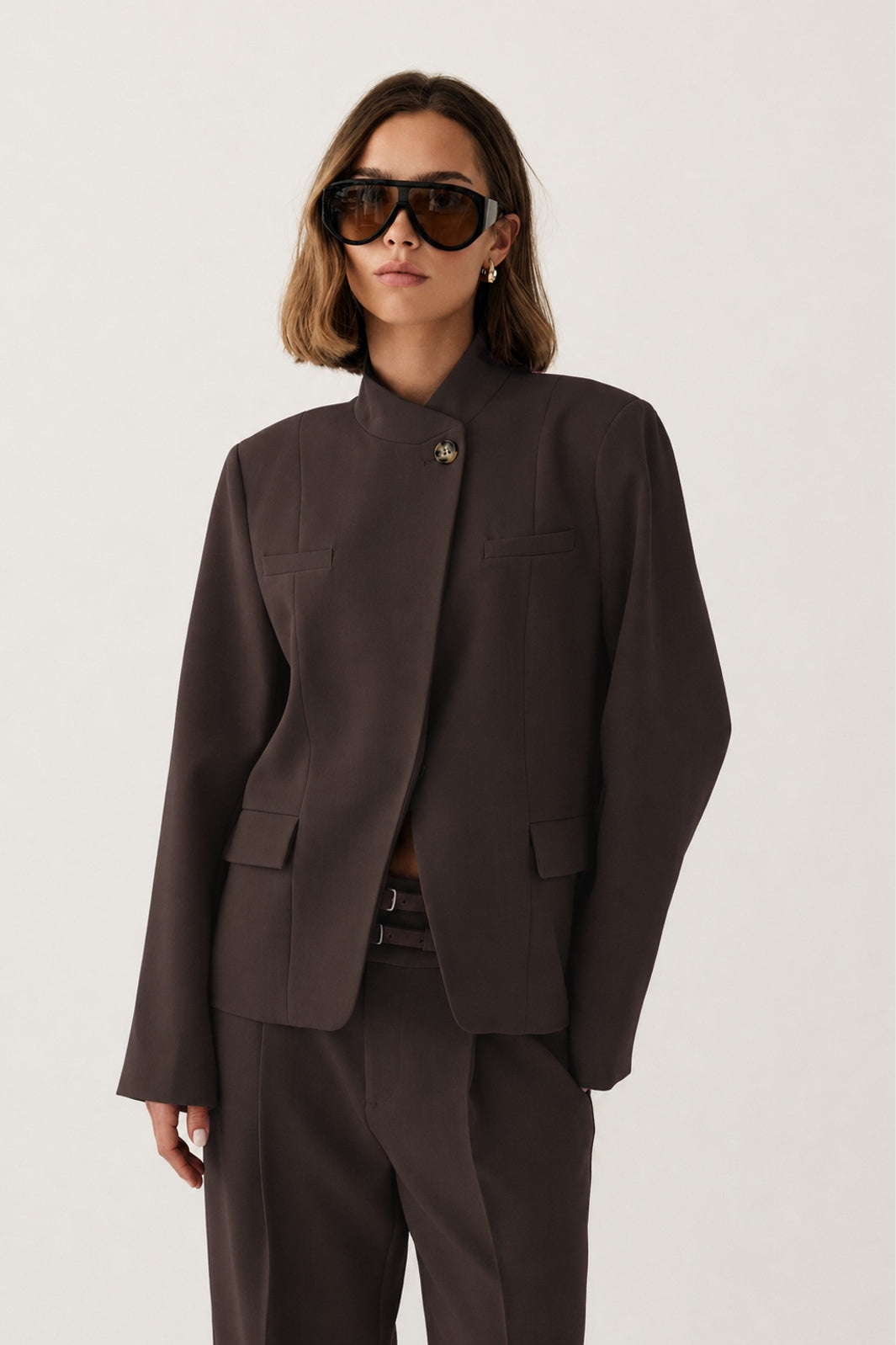 Noella - N-Monique Blazer 13860012 - 674 - Chocolate