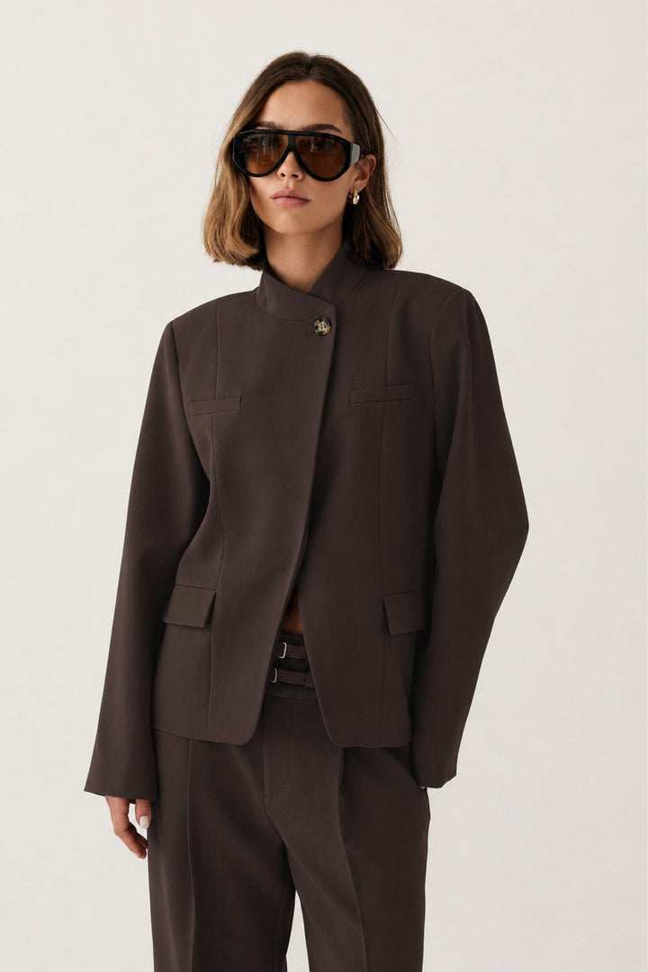 Noella - N-Monique Blazer 13860012 - 674 - Chocolate