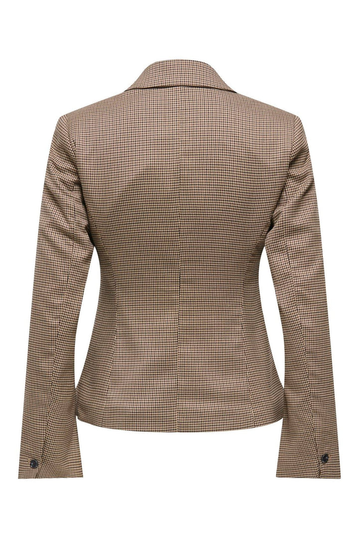Only - Onlhollis L/S Fit Check Blazer Tlr - 5066073 Amphora Slate Black & Black