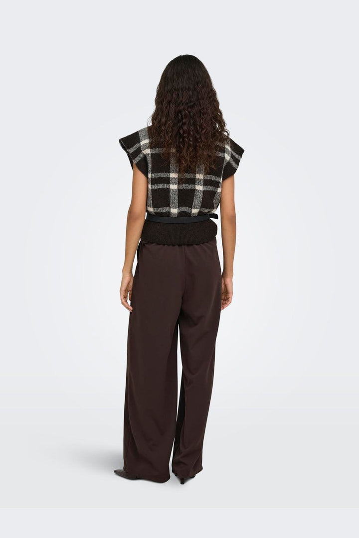 Only - Onlcarla Sl Jq O-Neck Knt - 5152105 Coffee Bean Birch