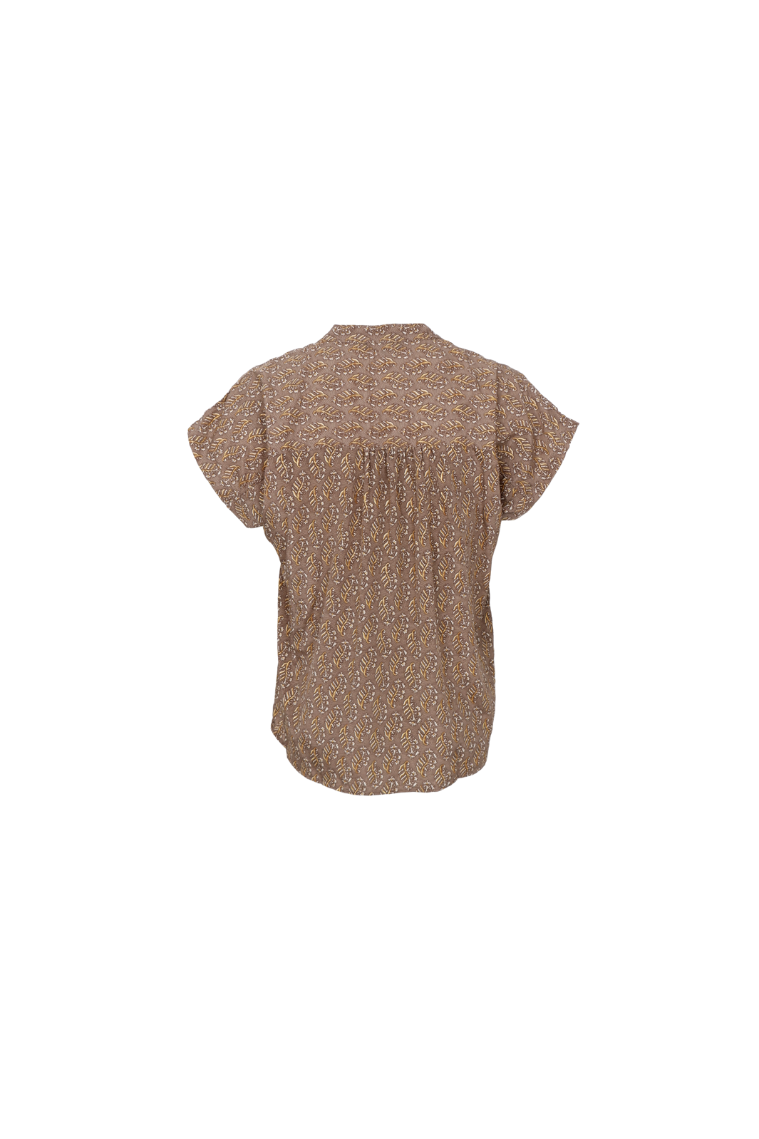 Black Colour - Bcluna Andrea S/S Blouse 39234 - Taupe Mist