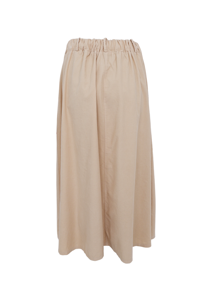 Black Colour - Bcvirginia Corduroy Skirt 41066 - Pearl