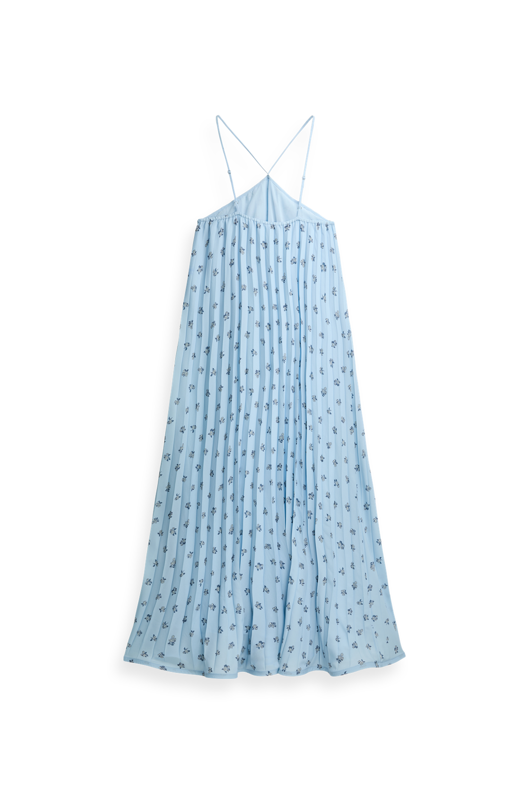 YAS - Yassvea Halterneck Maxi Dress - 5132925 Skyway Svea Print