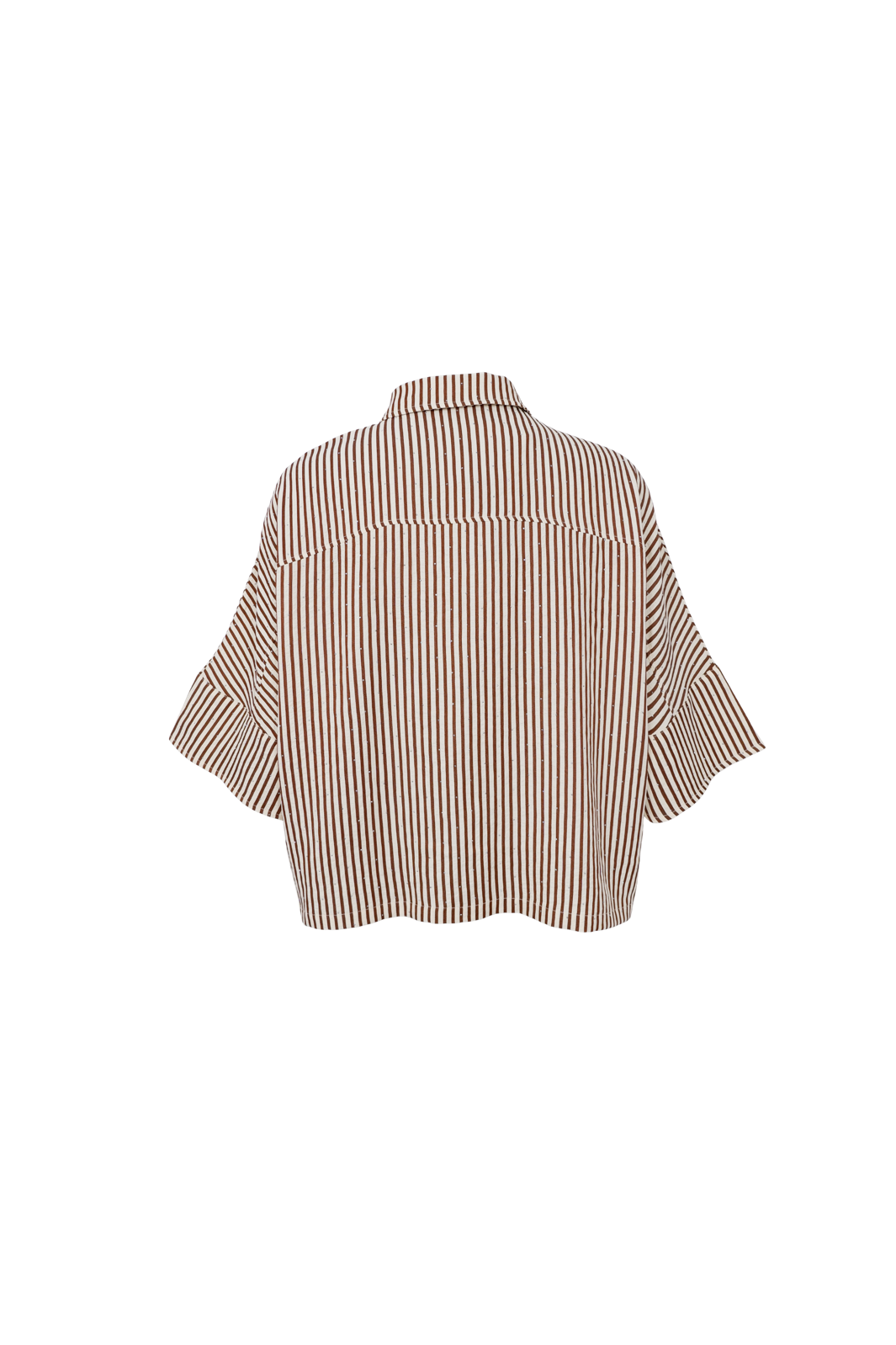 Black Colour - Bcstarry Loose Strass Shirt 41063 - Tobacco