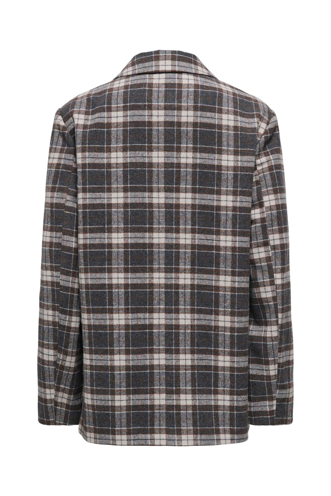 Only - Onlnoelia-Chelsea L/S Check Blazer Tlr - 5113540 Black White
