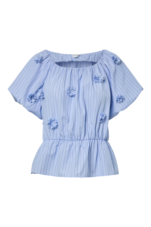 YAS - Yasferima Ss Short Top - 5018841 Skyway W. Stripes