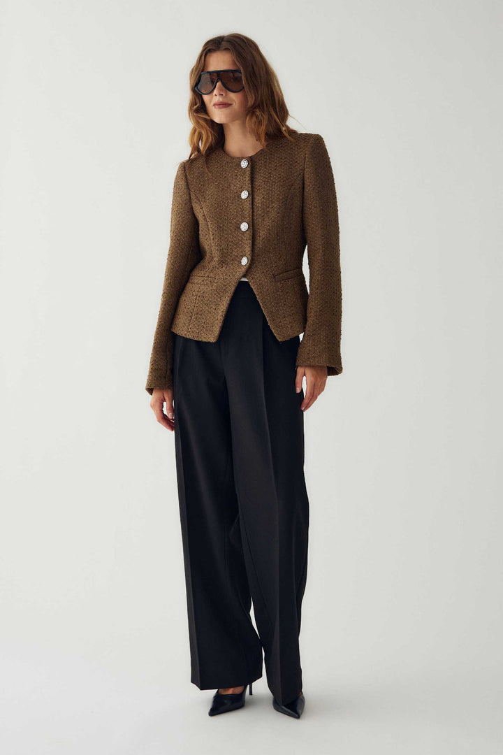 Noella - N-Kasaundra Ls Blazer 17180002 - 474 - Breen
