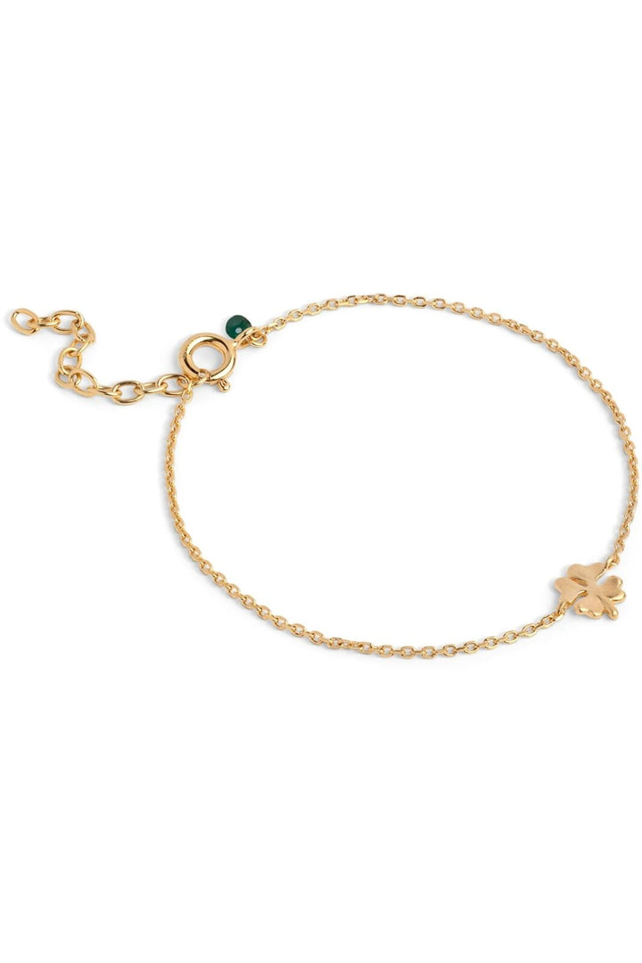 Enamel Copenhagen - Bracelet, Four-Leaf Clover B148GM - 925S/Gp/M