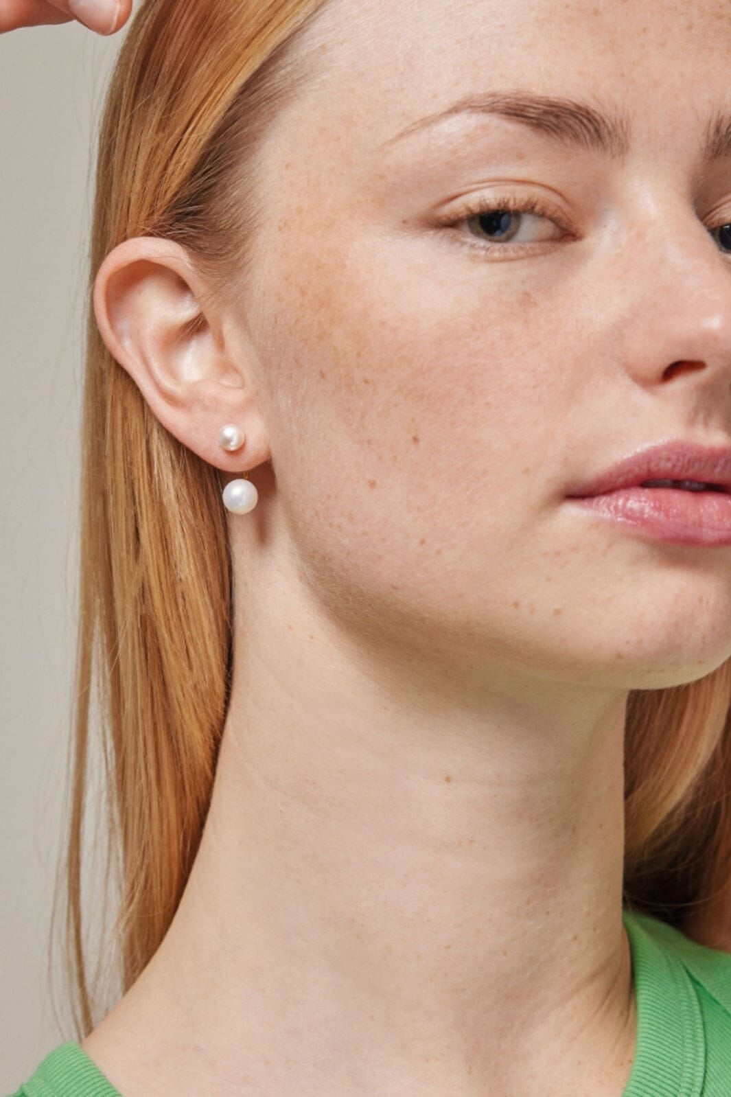 Enamel Copenhagen - Studs, Althea Pearl - Pearls Øreringe 