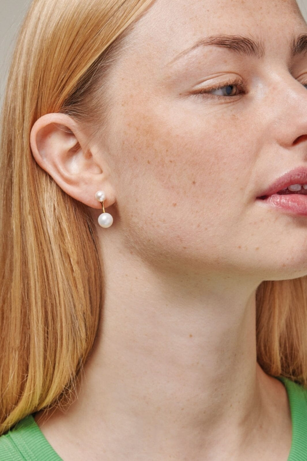 Enamel Copenhagen - Studs, Althea Pearl - Pearls Øreringe 