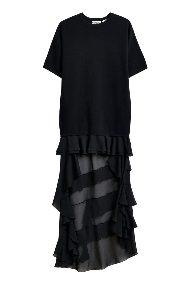 Essentiel Antwerp - Imaille Knitted Dressimaille - Black Kjoler 