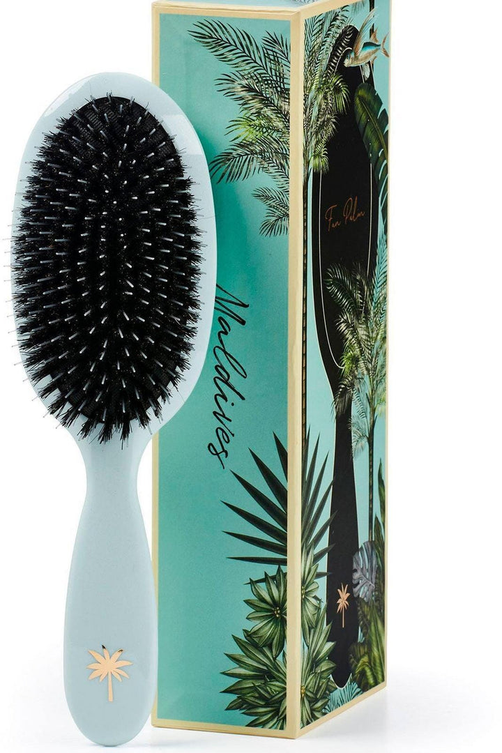 Fan Palm - Hair Brush Medium - Maldives Hårbørster 