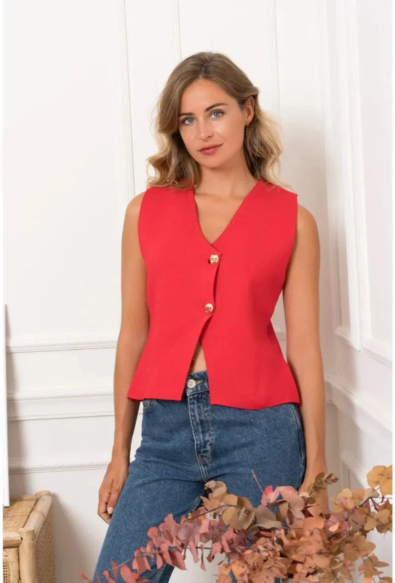 Forudbestilling - A-bee - Mette YP1542 - Red Veste 