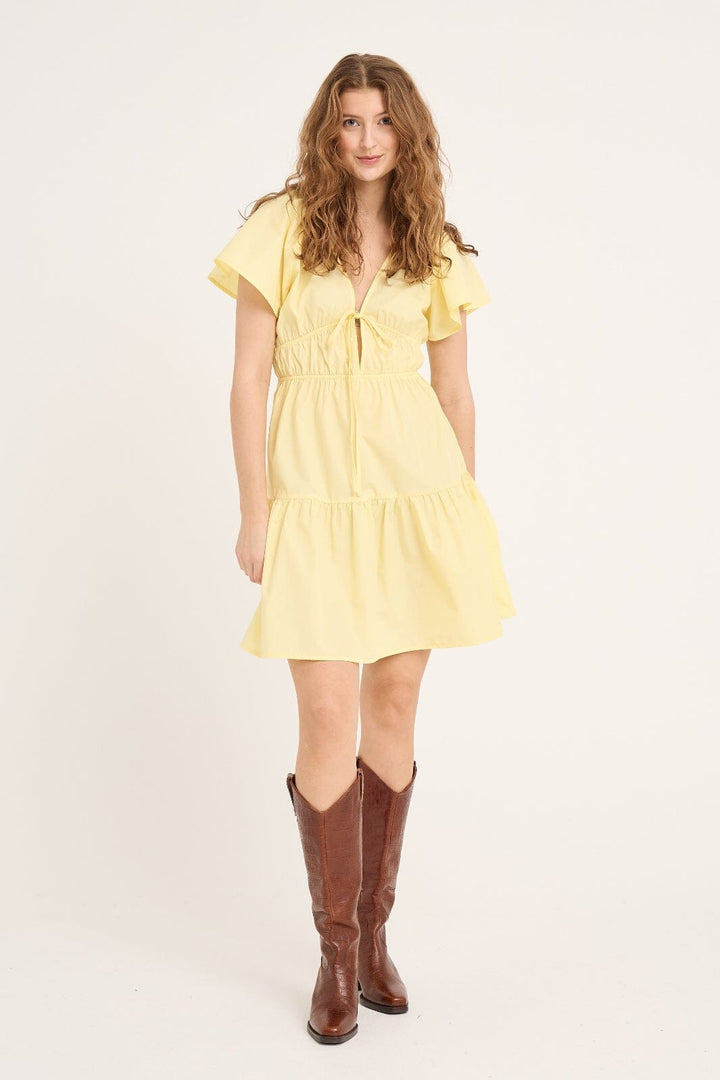 A-View - Fransisko Dress AV6065 - 079 - Light Yellow