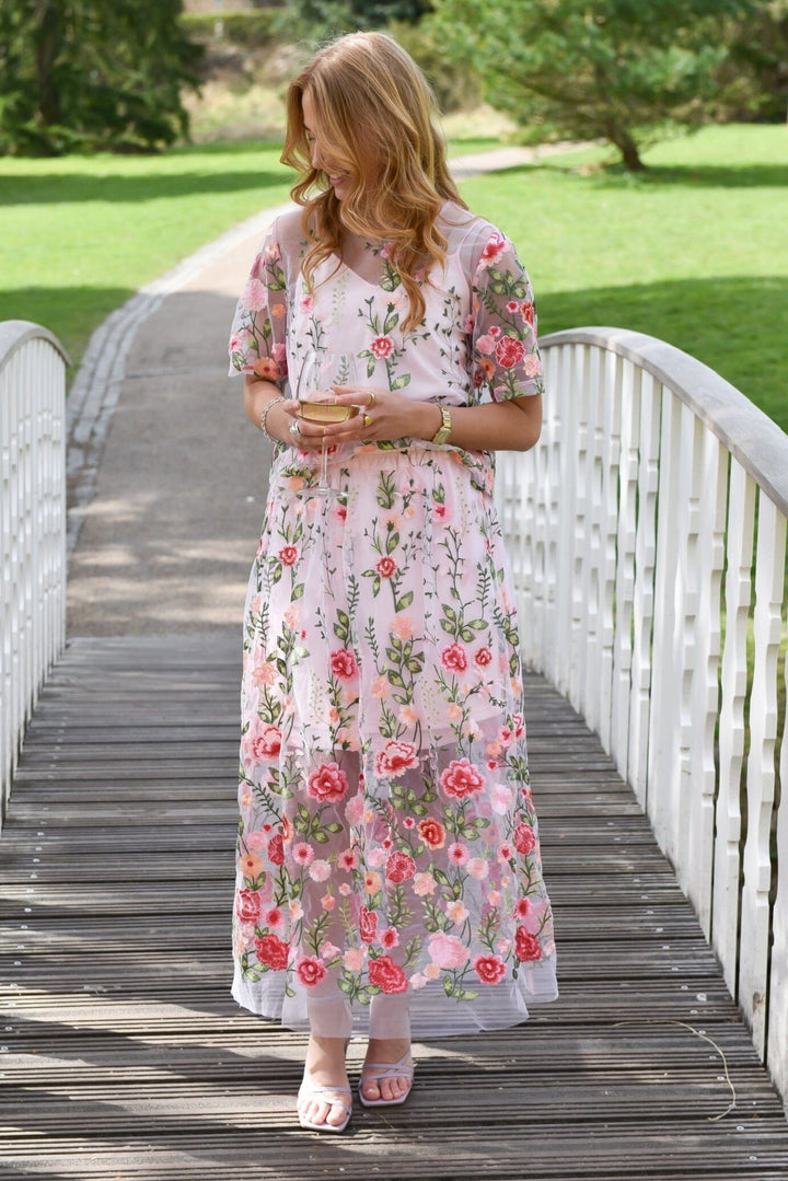 Forudbestilling - A-View - Fuschia Skirt AV4624 - 258 - Rose/Pink Nederdele 