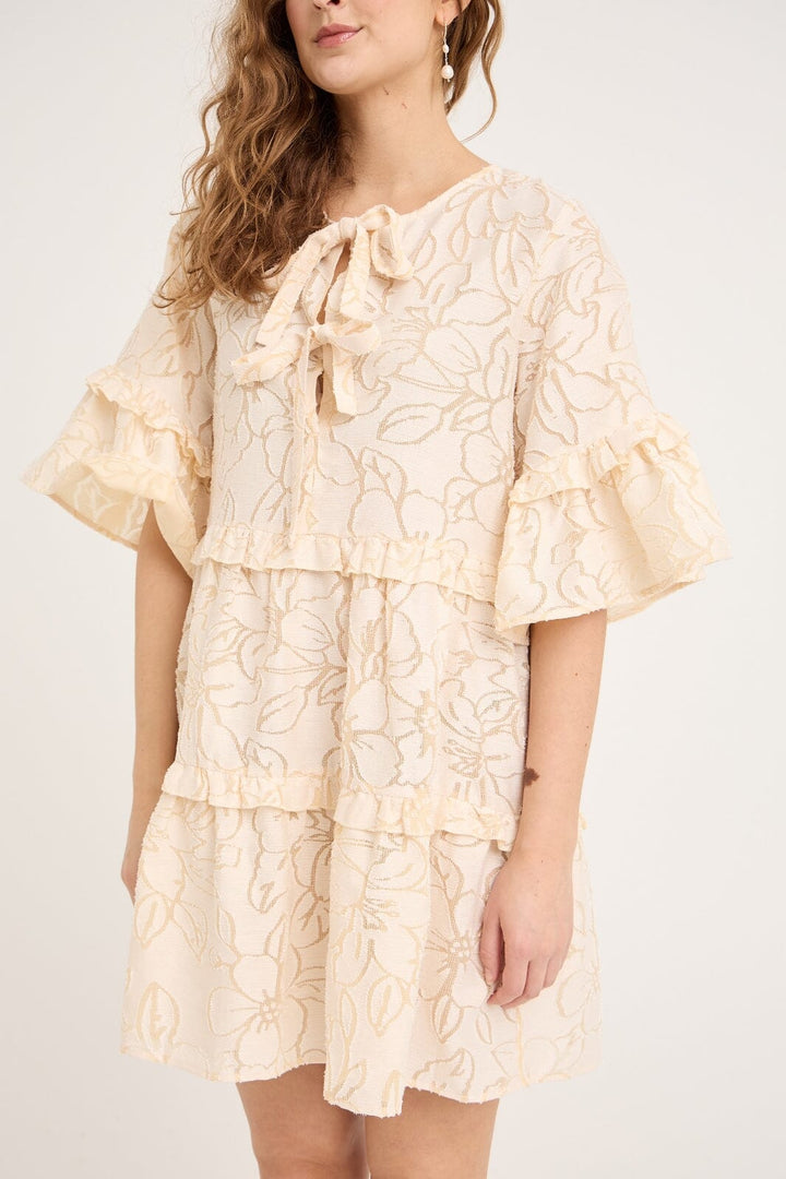 A-View - Kabrina Dress AV6052 - 069 - Pale Yellow