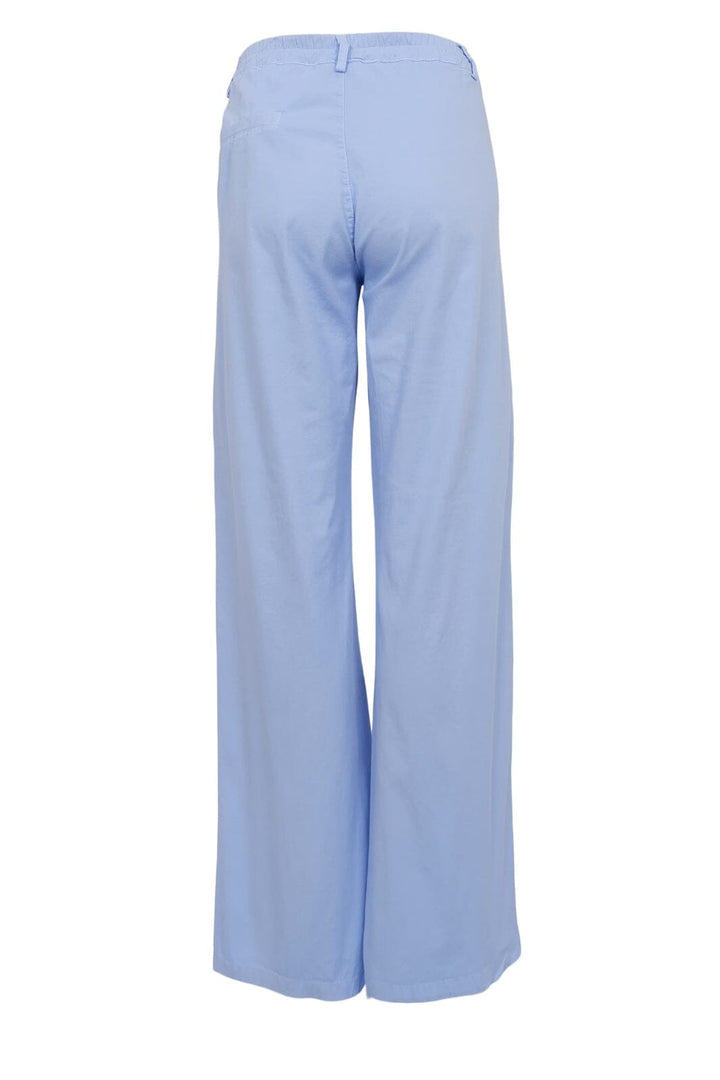 Black Colour - Bcbox Canvas Stretch Pant 40443 - Sky Blue
