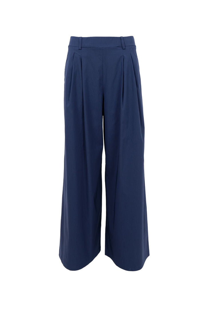 Black Colour - Bcdavina Wideleg Pant 40865 - Navy