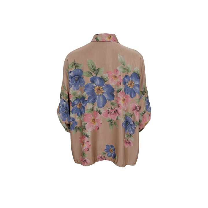 Vorbestellung - Black Colour - Bcemme Flower Shirt 40951 - Frappe