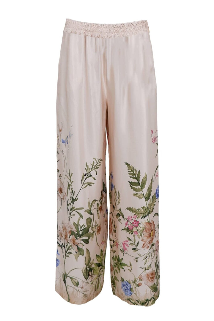 Forudbestilling - Black Colour - Bczennia Pant 40915 - Champagne Flower