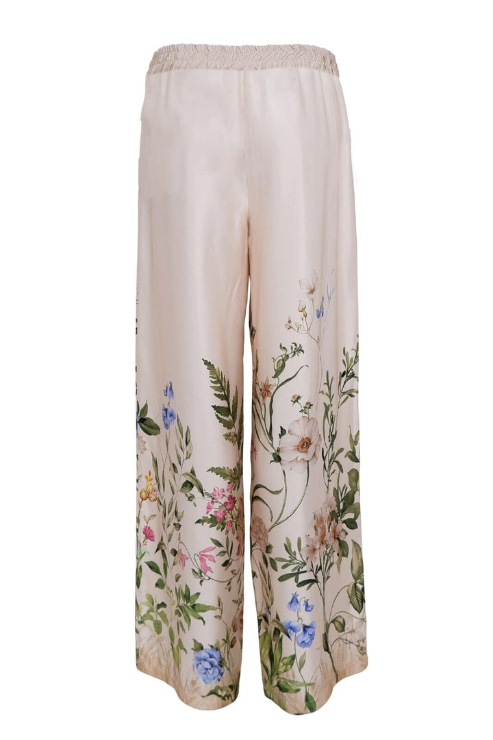 Forudbestilling - Black Colour - Bczennia Pant 40915 - Champagne Flower