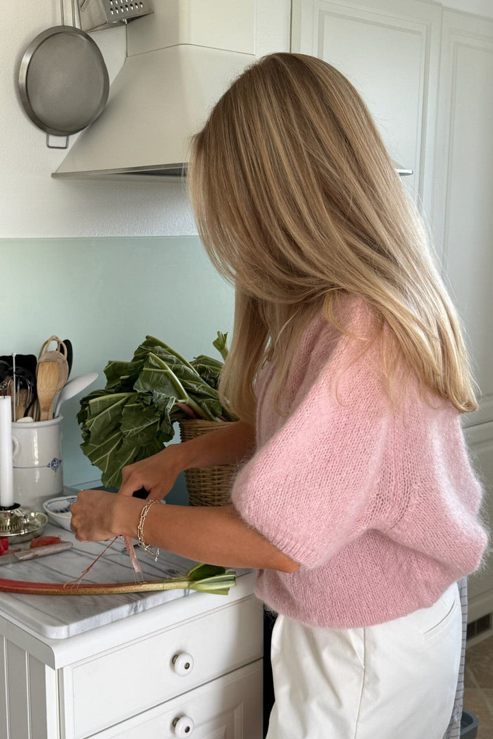 Forudbestilling - BYIC - Idaic Ss Cardigan 5265 - Light Pink Cardigans 