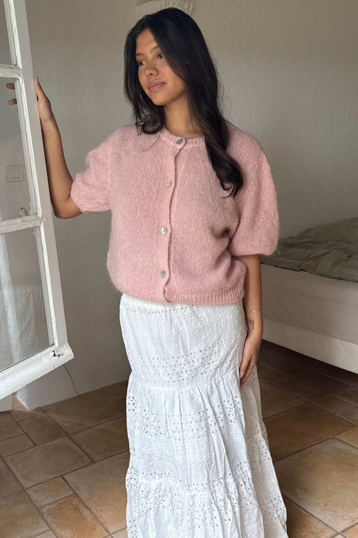 BYIC - Idaic Ss Cardigan 5265 - Light Pink