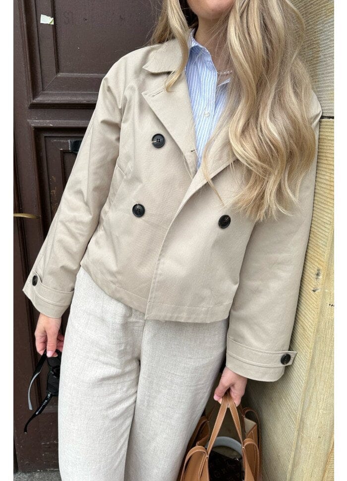 Forudbestilling - BYIC - Lunaic Trenchcoat - beige Light Beige Jakker 