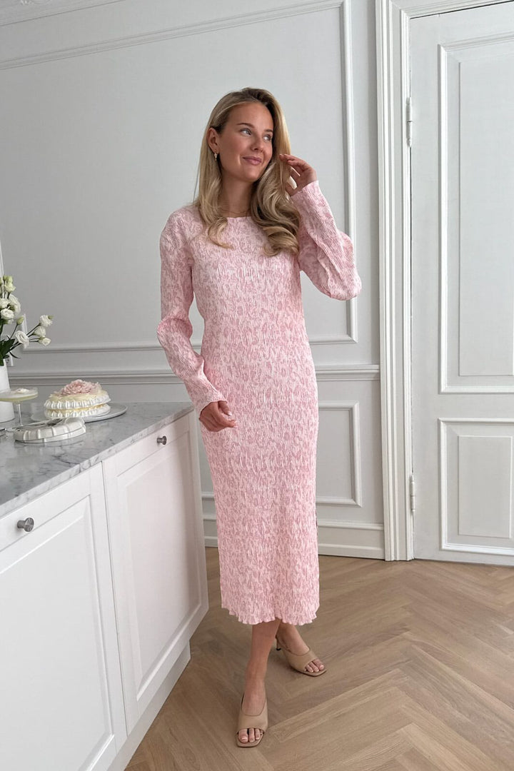 BYIC - Odaic Dress A1015 - Light Pink Floral