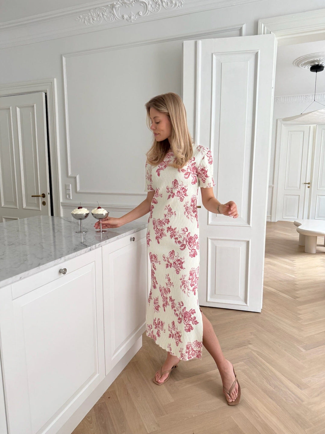 Forudbestilling - BYIC x Molly&My - Odaic Ss Dress A23834 - Vintage Rose Kjoler 