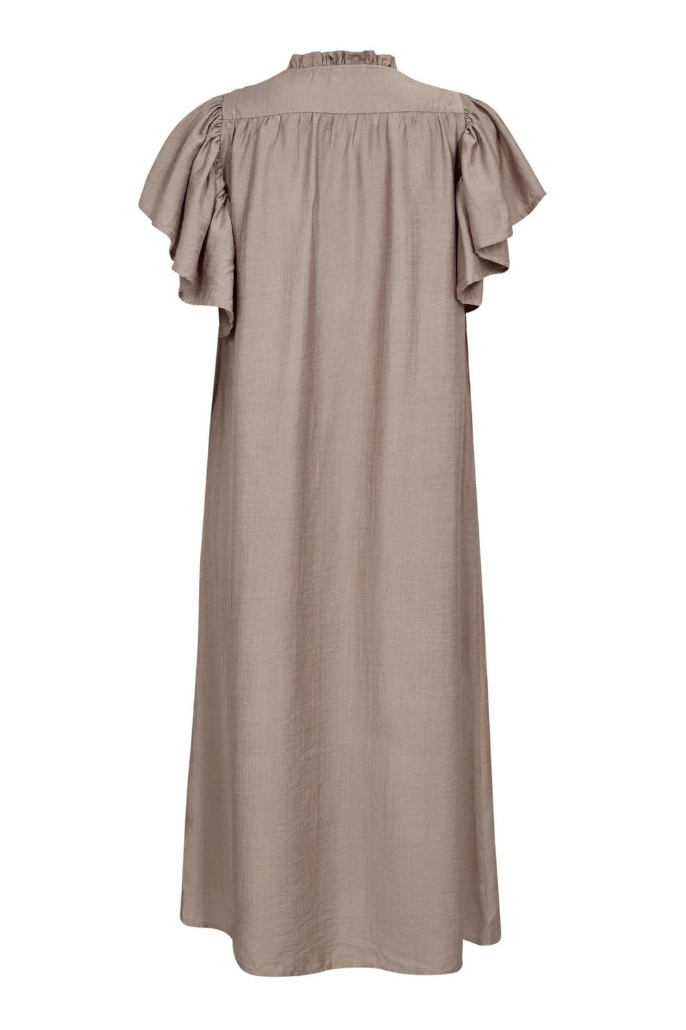 Forudbestilling - Co´Couture - Heracc Ss Frill Dress 36421 - 154 - Walnut Kjoler 