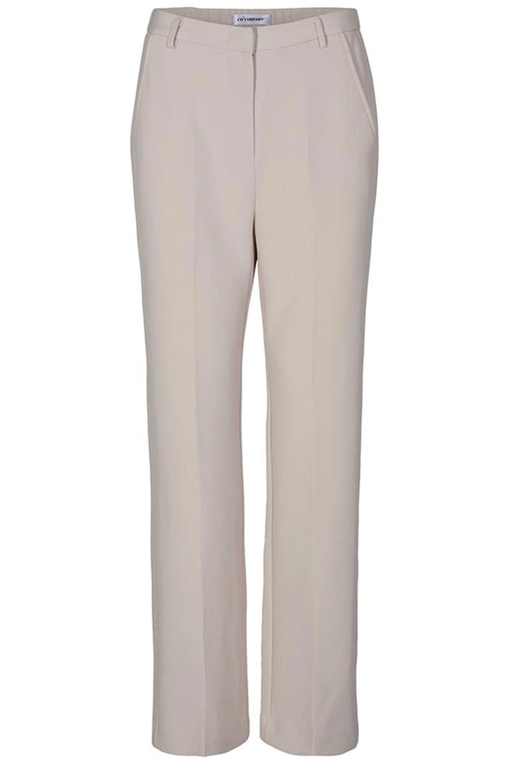 Forudbestilling - Co'couture - Vola Pant - Bone (Maj) Bukser 