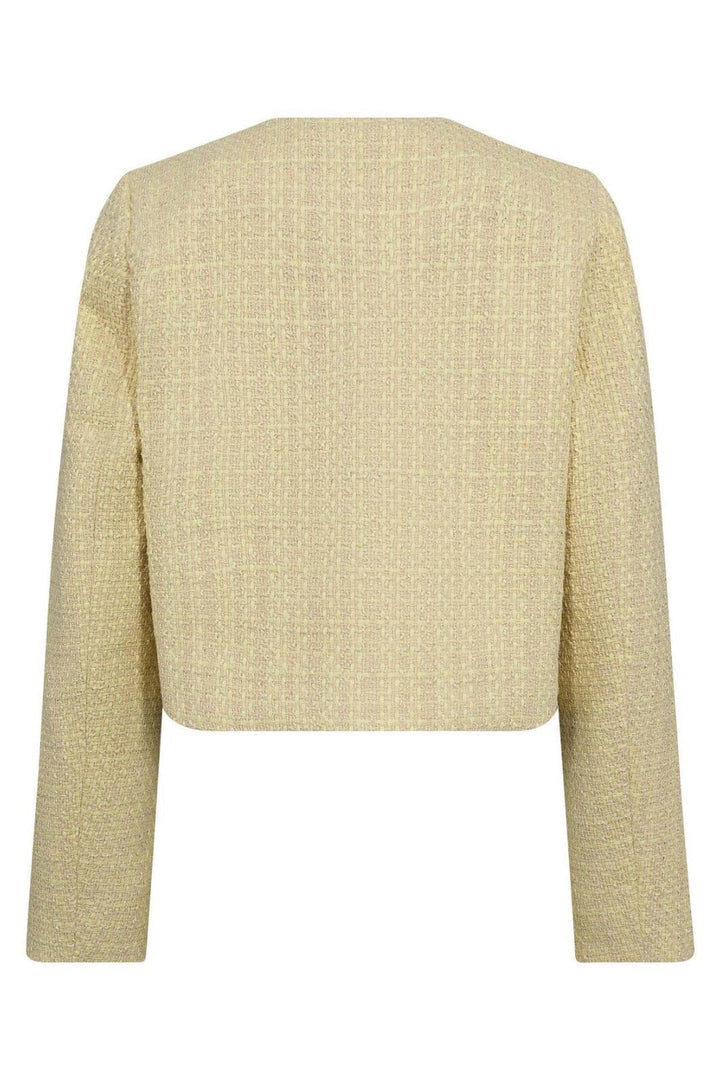 Co´Couture - Yaracc Boucle Jacket 30356 - 242 - Pastel Yellow
