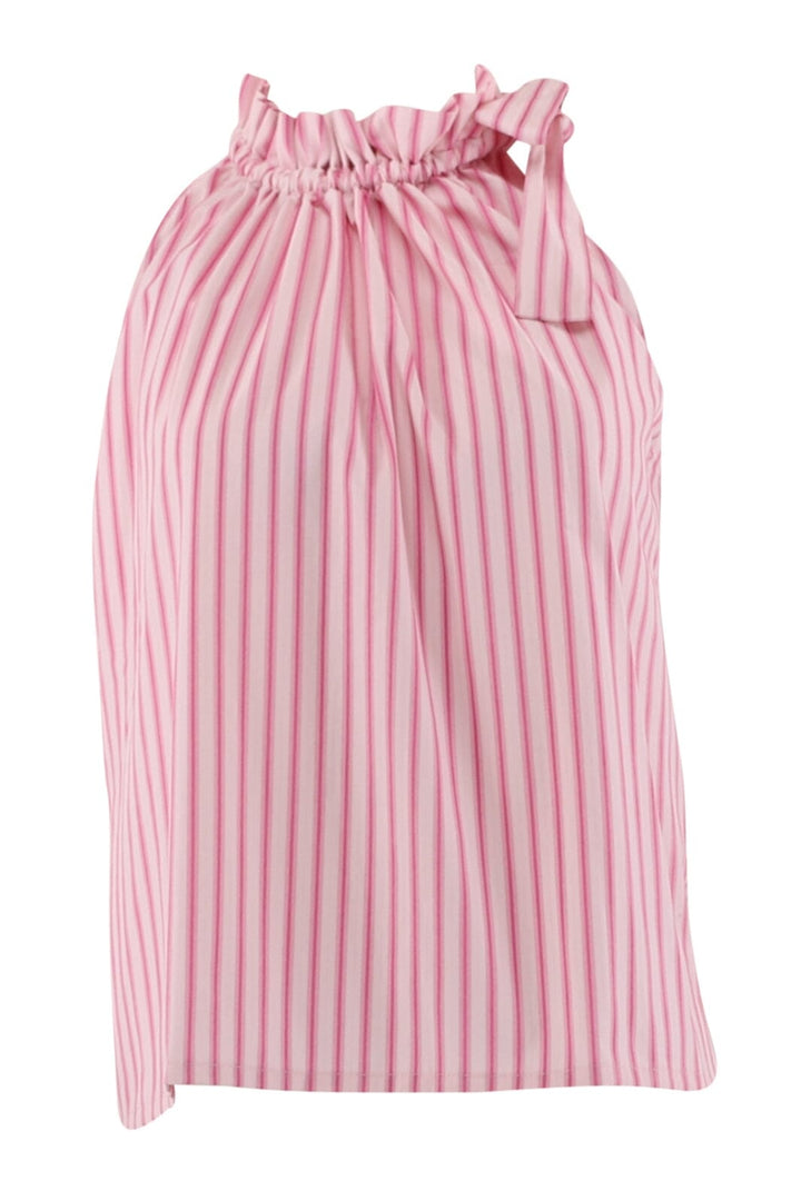Forudbestilling - Continue - Liva Poplin Stripe 14906 - Pink Stripe