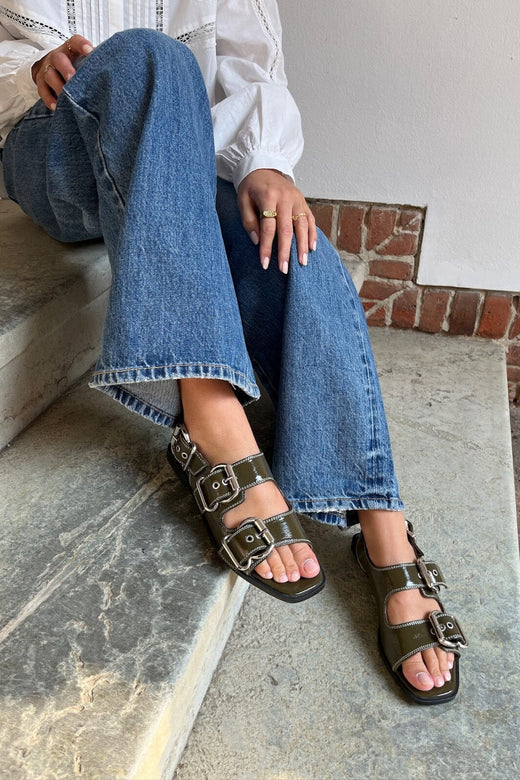 Forudbestilling - Copenhagen Shoes - Be Forever CS8461 - 0027 - Green Sandaler 