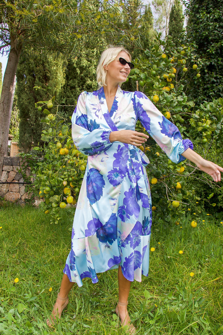 Forudbestilling - Cras - Lara Dress C1687 - 8096 - 8096 Pale Peony Blue Kjoler 