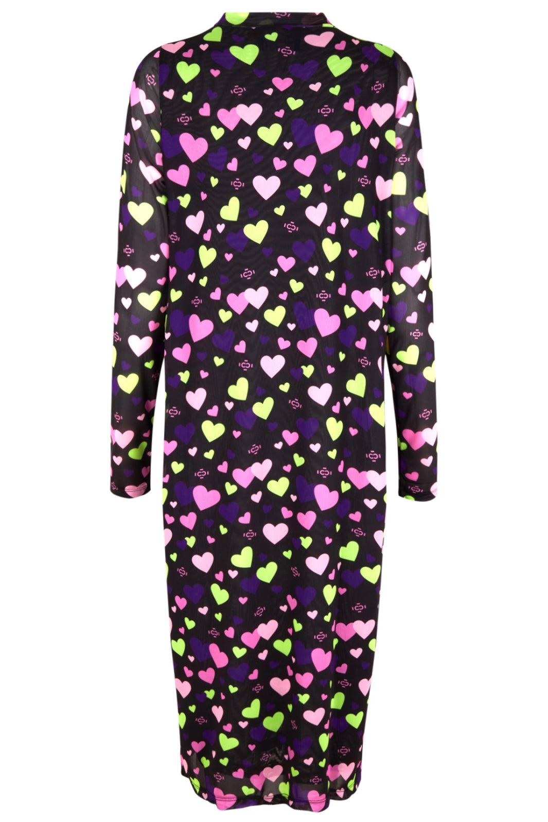 Forudbestilling - Cras - Tobycras Dress - Multi Logo Hearts (Oktober) Kjoler 
