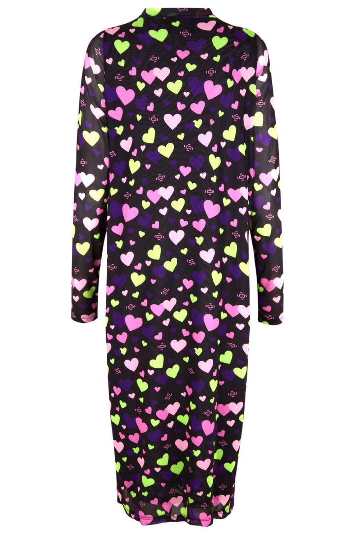 Forudbestilling - Cras - Tobycras Dress - Multi Logo Hearts (Oktober) Kjoler 