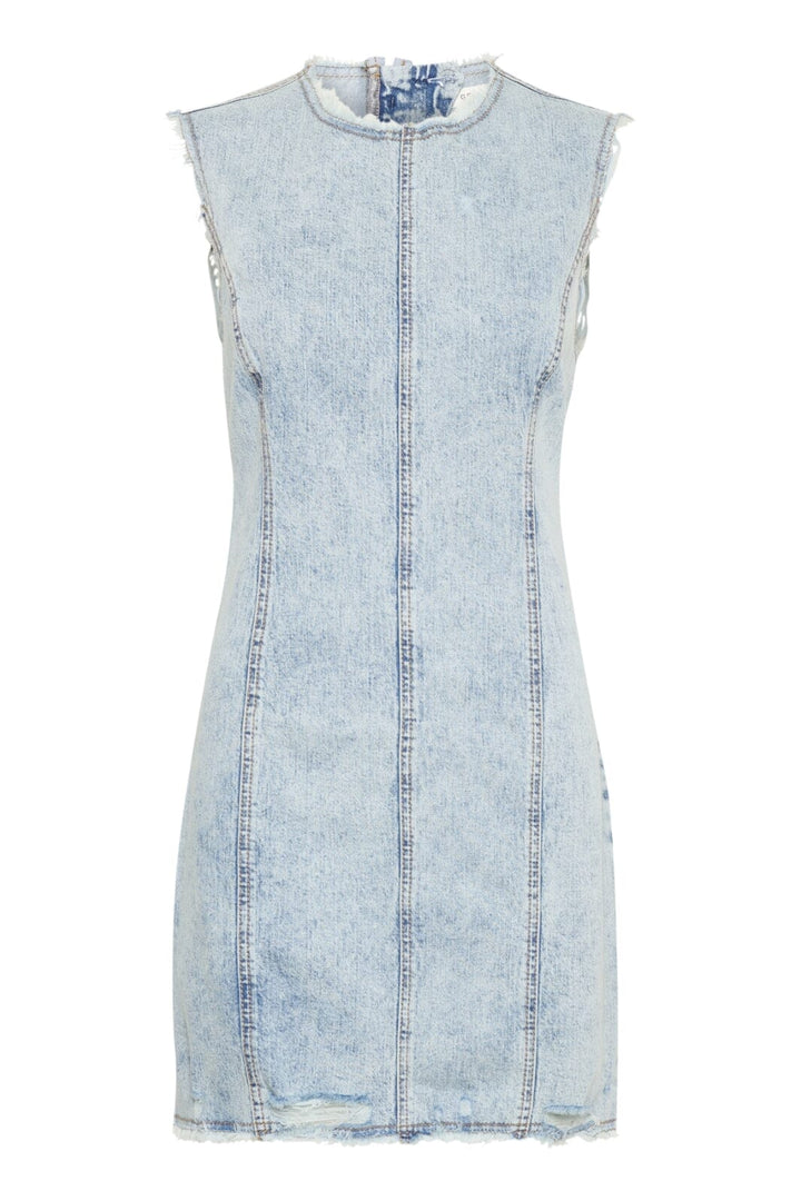 Gestuz - Gzdea Sl Short Dress 10910383 - 107868 - Light Blue Denim