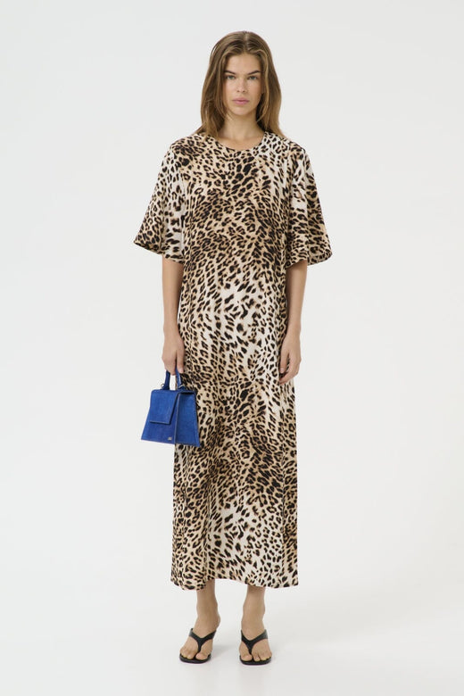 Gestuz - Gzgeopa P Dress 10910177 - 107683 - Leopard Butter Yellow